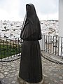 Statue d'une femme voilée, Vejer de la Frontera, Espagne.