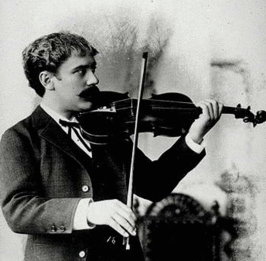 Pablo de Sarasate, aan wie het vioolconcert werd opgedragen.