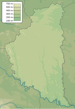 Kremenets is located in Ternopil Oblast