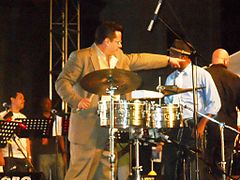 Tito Puente Jr. at the Panama Jazz Festival 2012.JPG