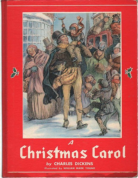 File:A Christmas Carol - illustrated by William Mark Young (cover).jpg