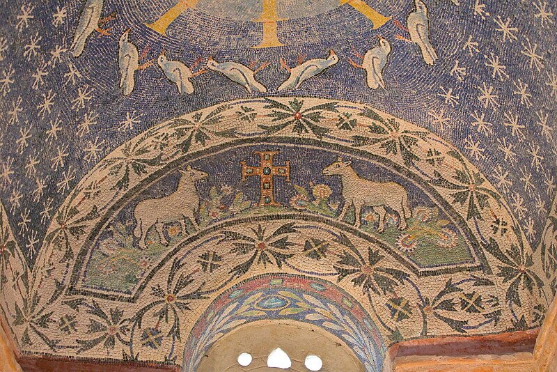 File:Albenga - Baptistry - Paleochristian mosaic - 1.jpg