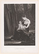 Alexis François Girard after Pierre-Paul Prud'hon and Constance Mayer, The Happy Mother, 1857, Rijksmuseum RP-P-1970-458.jpg