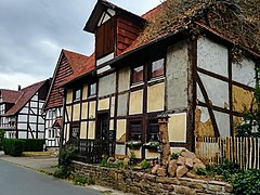 Cultural heritage building Kampstraße 14 in Oedelsheim-Wesertal 01.jpg