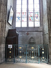 Photo de la chapelle depuis le collatéral