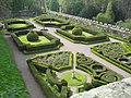 Italian garden from the battlements