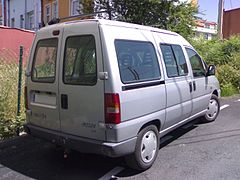 citroën Jumpy, phase 1, 9 places