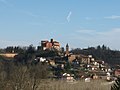 Cortazzone visto dalla collina di Mongiglietto