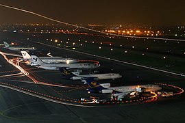 Aerolíneas estacionadas en el Aeropuerto Mehrabad