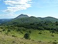 Une vue depuis le cratère du Puy des Goules (1 146m)