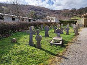 Stèles du cimetière d'Ascombeguy.