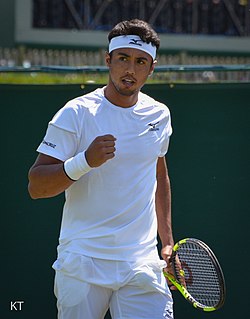 Hugo Dellien na Wimbledonu 2018