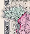 Image 191860 map of Russian America (from History of Alaska)