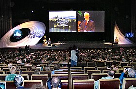 Cérémonie d'ouverture de la 26e Assemblée générale, à Prague, en 2006.