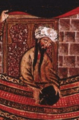 Cropped portion of Muhammad re-dedicating the Black Stone at the Kaaba.png