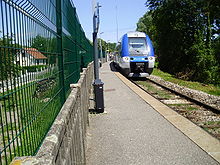 Rame Transilien, venant de Provins, à destination de Paris-Est.