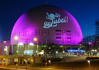 Globen firar 30 år, februari 2019