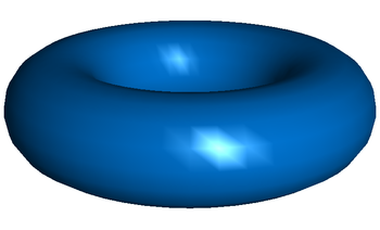 Flat shading describes a number of simple lighting techniques. In this case, the lighting value is determined once for each face. The color value can also be determined per object or per vertex.