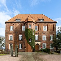 93. Platz: Matthias Süßen mit Schloss Agathenburg im Landkreis Stade