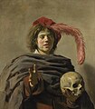 Young Man with a Skull