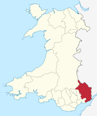 Monmouthshire tī Ui-le̍k-sū ê ūi-tì ê uī-tì