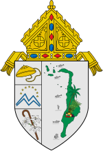 Coat of arms of the Diocese of San Jose de Antique