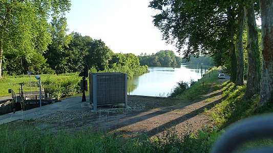 Lock at Tremblant in Maxilly sur Saône