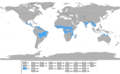 Reparticion mondiala dau clima tropicau de savana