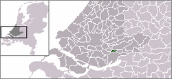 Location of Papendrecht