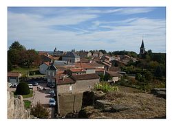 Skyline of Piégut-Pluviers