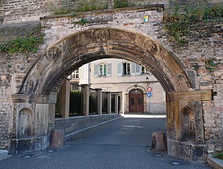 Français : Portail de l'ancien hôtel de Rathsamhausen