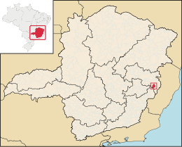 Santa Rita do Itueto – Mappa