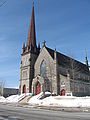 La cathédrale du Sacré-Cœur de Bathurst, construite en (1886).