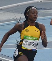 Rang fünf für die Jamaikanerin Elaine Thompson