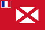 Vlag van die Franse protektoraat Wallis en Futuna, 1887 tot 1910