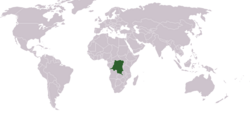 Repubblica Democratica del Congo - Localizzazione