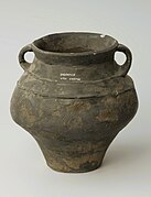 02023 Decorated situla pottery found in Zagórzyce, Wielbark culture pottery.jpg