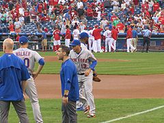 Neil Walker, José Reyes and Asdrúbal Cabrera on July 16, 2016.jpg