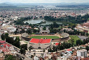 Das Stadion im Februar 2007