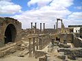 Roman ruins north of the theatre