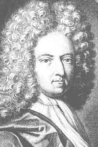 Daniel Defoe en 1706.