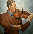 Edwin Holgate: Edwin A. Sherrard ao violino, 1934