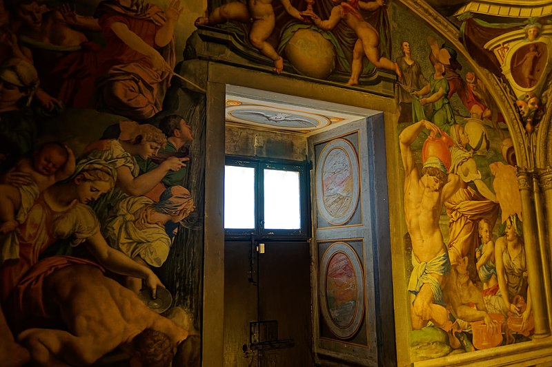 File:Firenze - Florence - Palazzo Vecchio - 2nd Floor - Cappella di Eleonora - Frescoes 1564 by Agnolo Bronzino.jpg