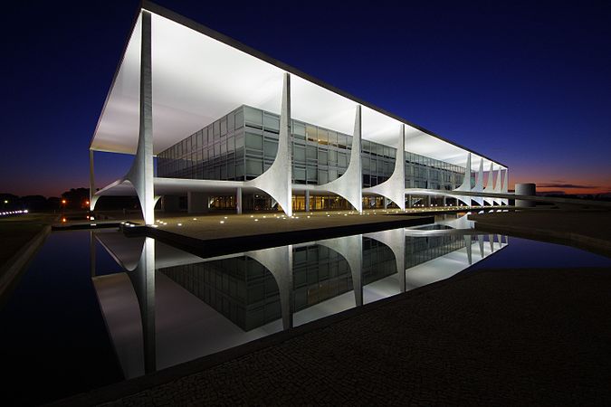 The presidential Palácio do Planalto in Brasília, Brazil Photograph: Gastão guedes