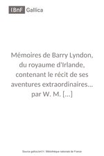 Thumbnail for File:Thackeray - Mémoires de Barry Lyndon.djvu