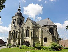 L'église Saint-Martin.