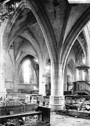 Eglise de Beauzée-sur-Aire - Vue diagonale, intérieur, chaire - Beausite - Médiathèque de l'architecture et du patrimoine - APMH00027971.jpg