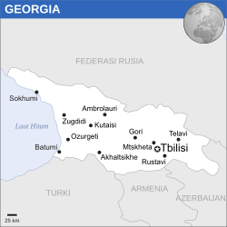 Lokasi Georgia