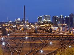 Godorf Station at Dusk, Cologne