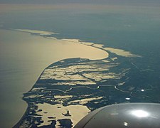 Embouchure du Petit-Rhône (Camargue)